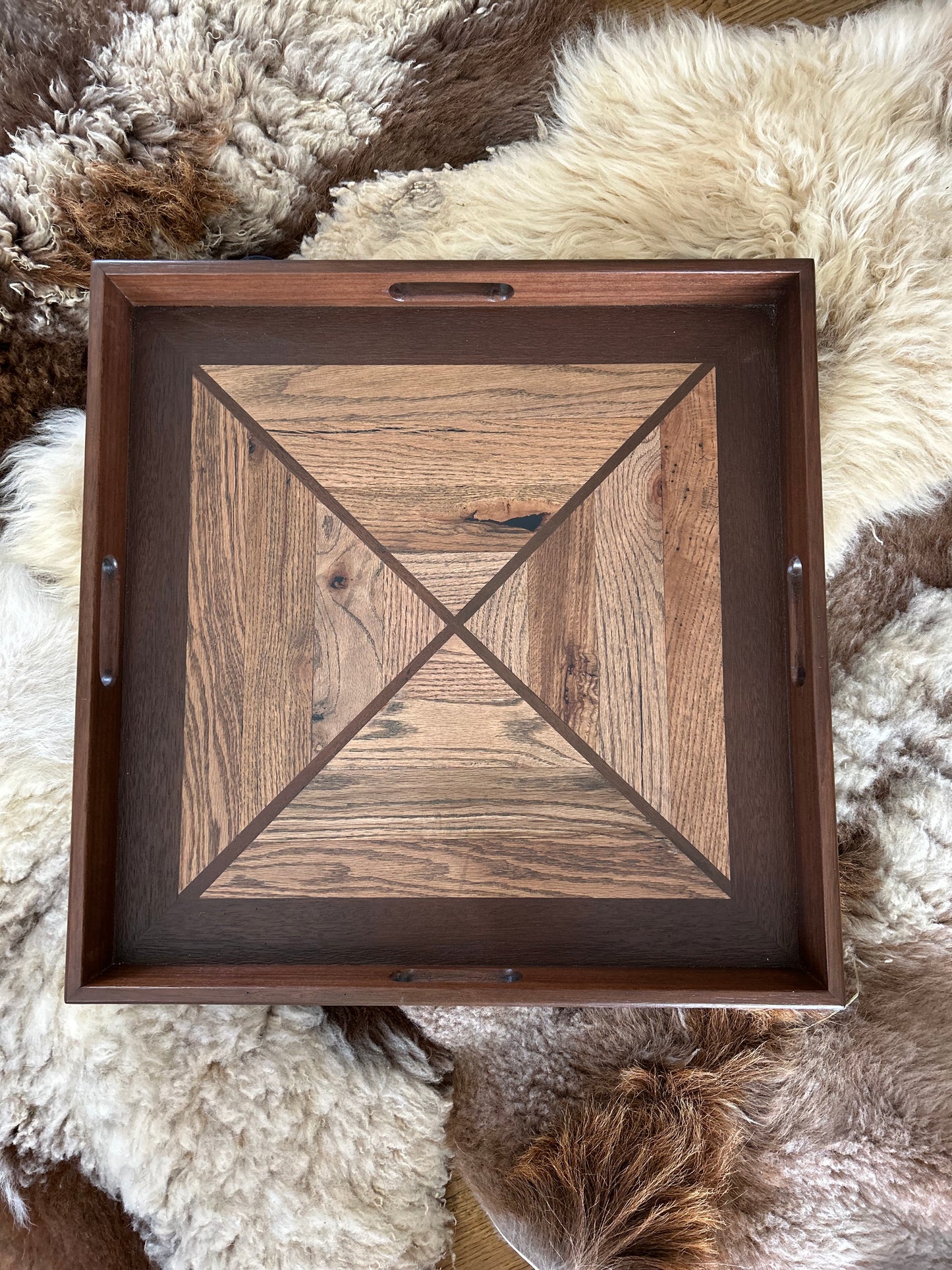 Large Ottoman serving tray